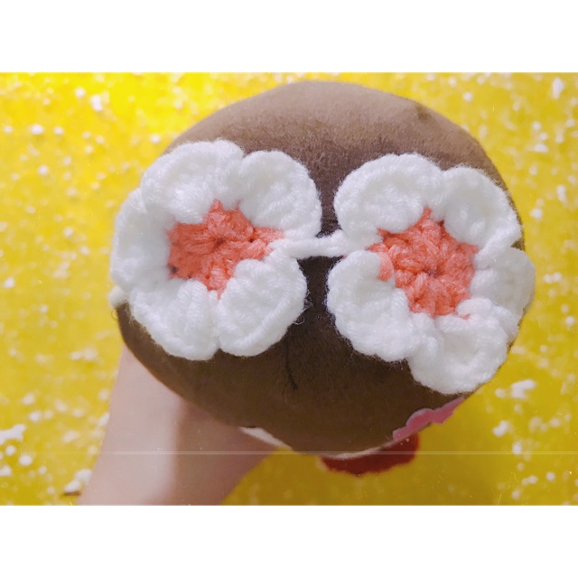 Hoa cài đầu cho doll