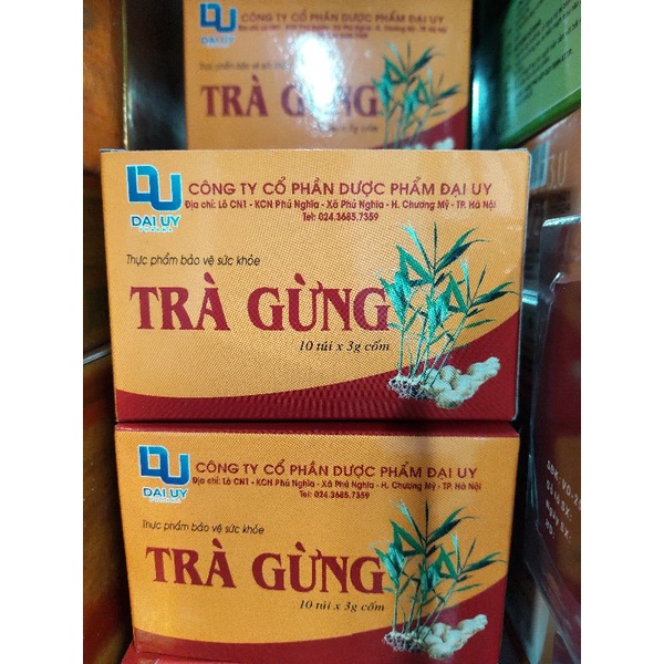 Trà gừng đại uy