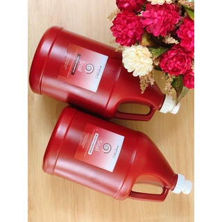 Cặp dầu gội, dầu xả snail tái tạo tóc, siêu phục hồi tóc, siêu thơm Sophia Seoul Golden can 3,8 lít