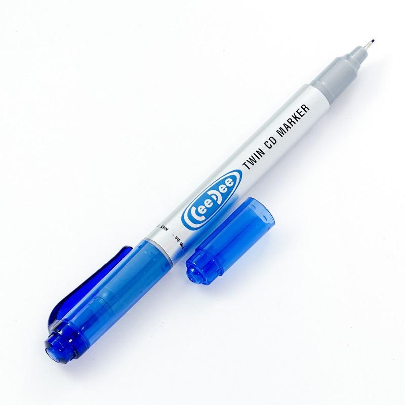 Bút lông dầu thiên long 2 đầu PM 04 màu xanh, đen, đỏ /1 cái nhỏ dùng cho văn phòng