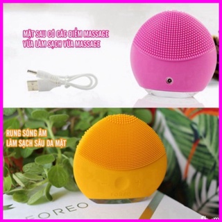 Máy Rửa Mặt Foreo Massage Bằng Sóng Âm - Máy Rửa Mặt Foreo Silicon Chống Nước