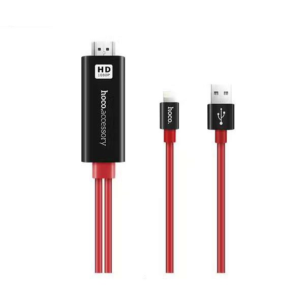 Hoco UA4 – Cáp chuyển đổi lightning sang HDMI Full HD cho Iphone