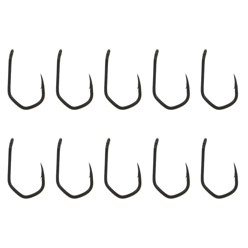 Set 10 Móc Câu Cá Bằng Thép Carbon Chất Lượng Cao