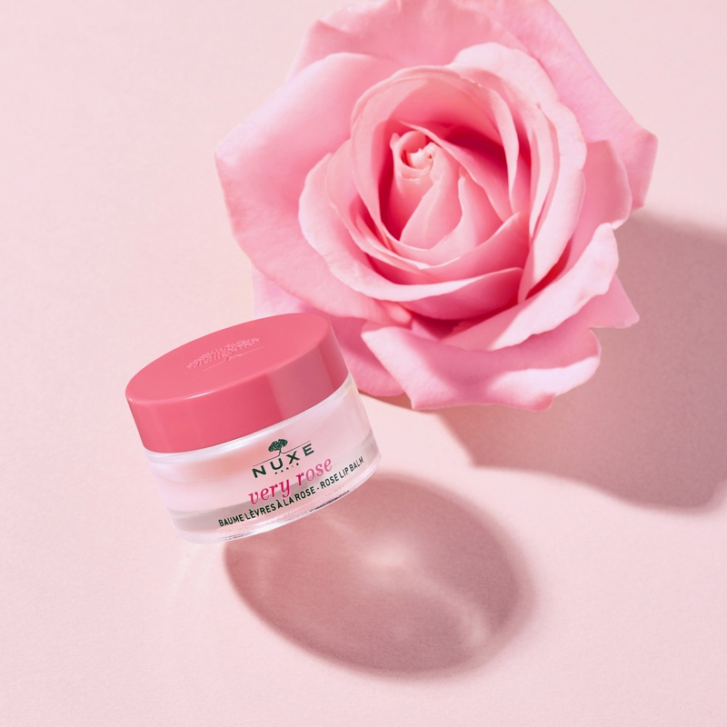 Nuxe Hydrating Lip Balm Very Rose - Hũ Dưỡng Môi Tinh Chất Hoa Hồng 15g