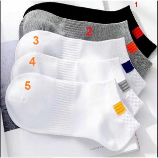 Combo 2 đôi vớ gân trắng--đen