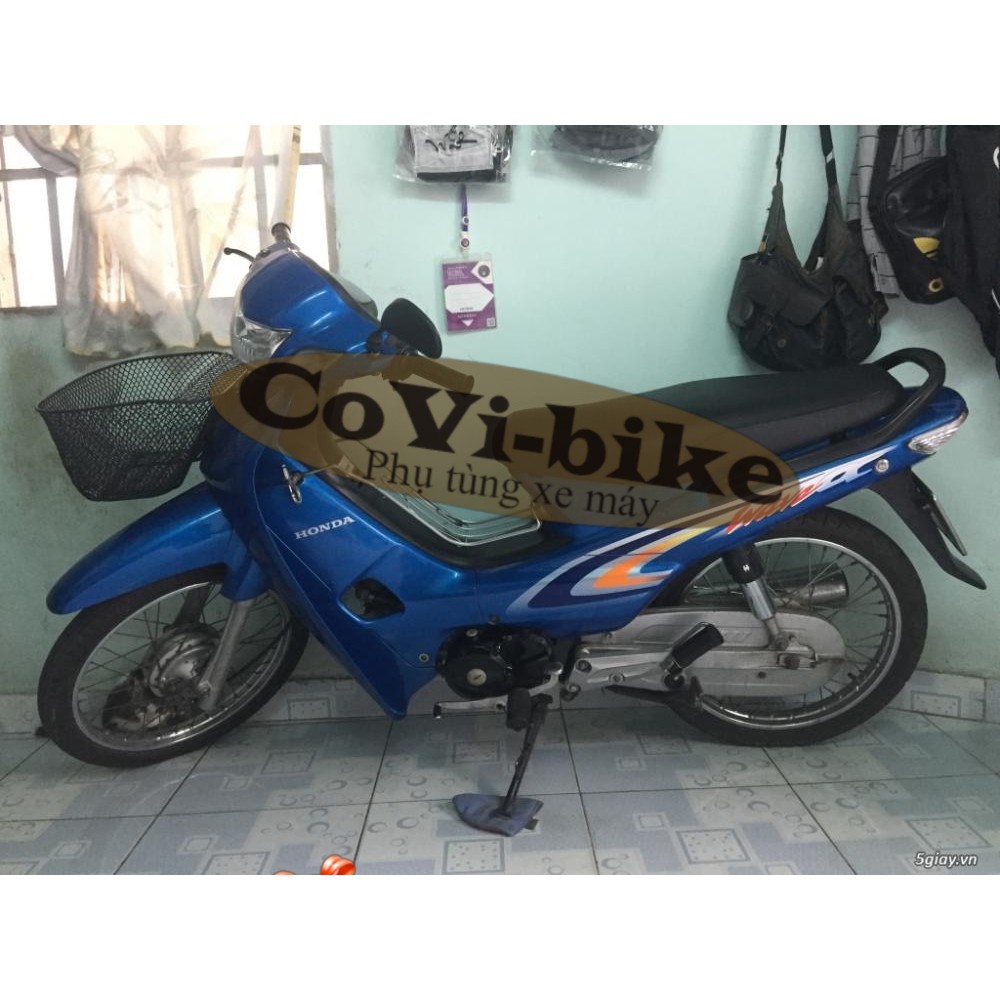 Dàn áo màu Xanh Dương Full cho xe Wave 110 -anpha cũ - ZX đời 1997-2006  Pha đèn xe Wave nhỏ - SPB-DGW-dương