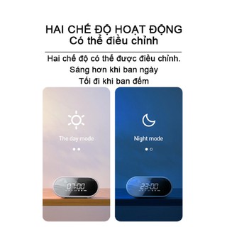 Đồng hồ báo thức bluetooth kiêm loa không dây E09