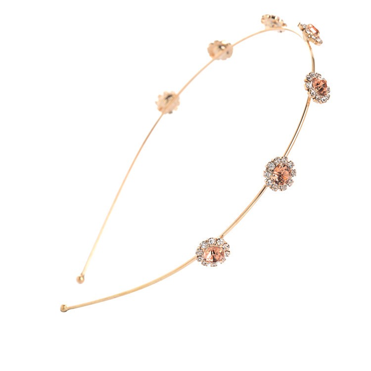 Băng đô đính đá thời trang Hàn Quốc