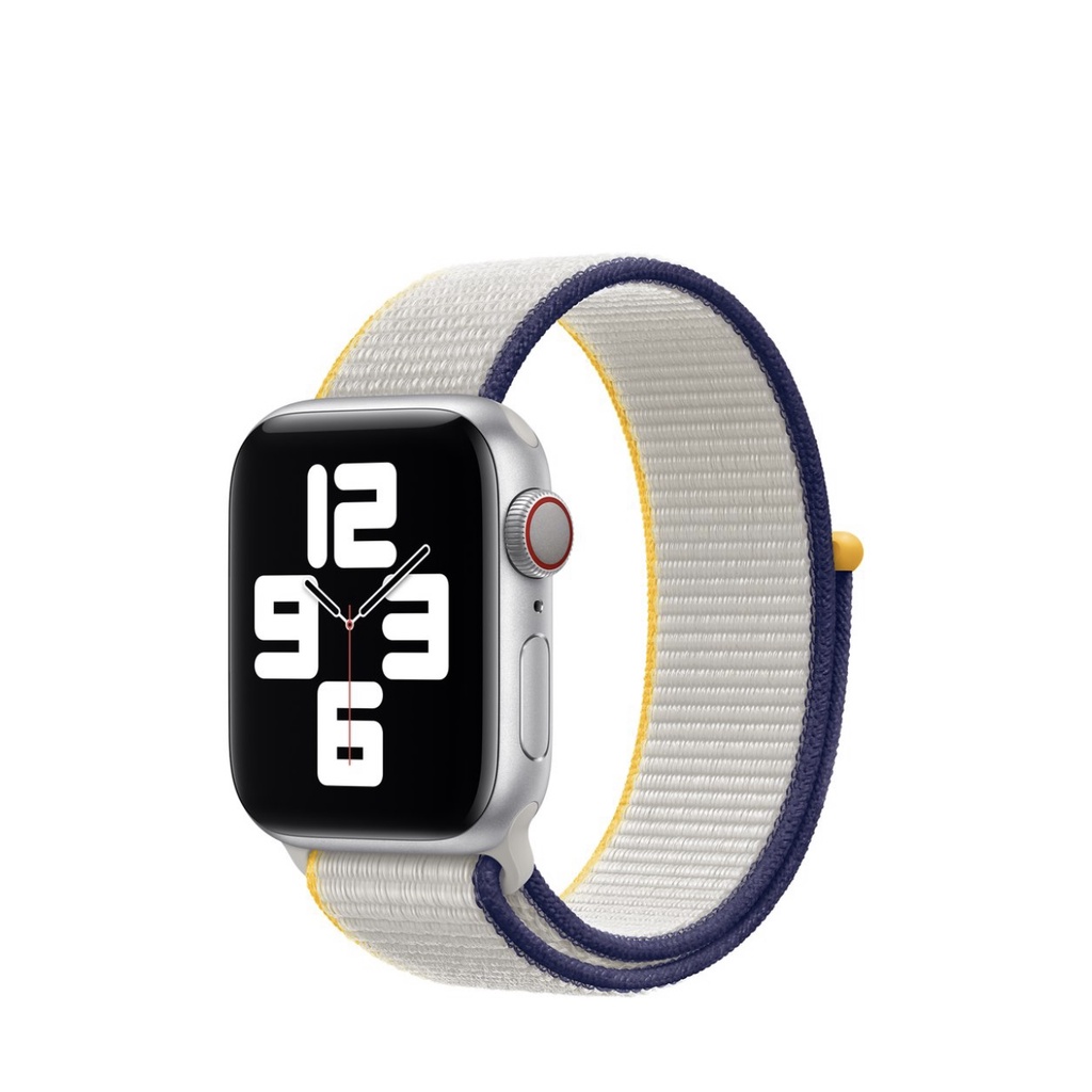 Dây đeo sợi nylon phong cách thể thao cho Apple Watch Series 38mm 40mm 42mm 44mm