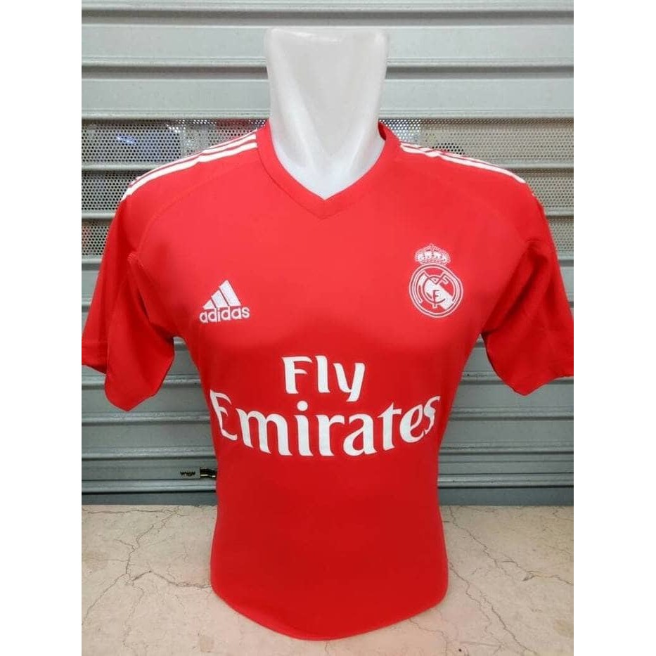 Áo Thun Bóng Đá Đội Tuyển Real Madrid Gk Away 2017 / 2018