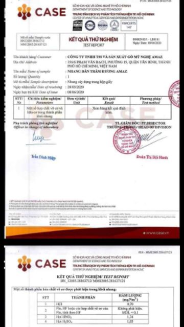 NHANG ĐÀN TRẦM HƯƠNG - hộp 500gram 650 cây 23cm
