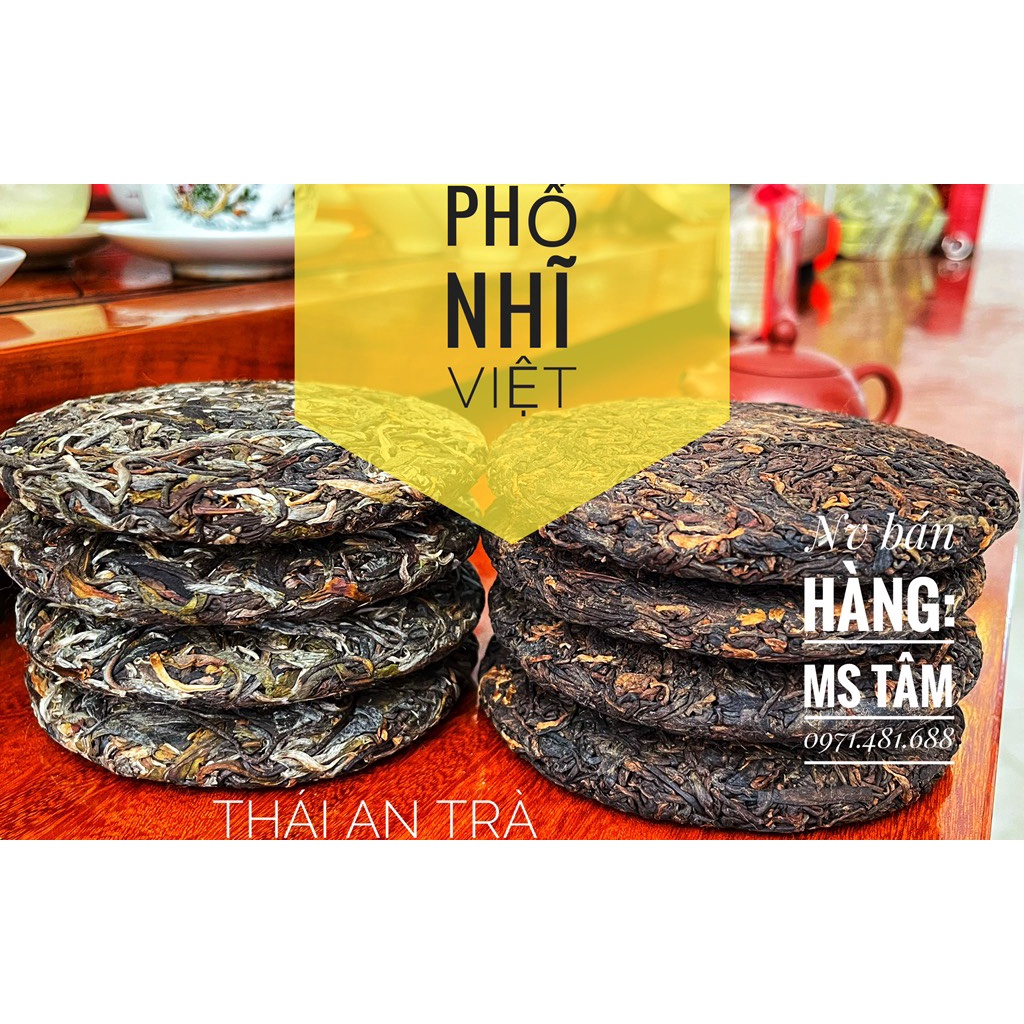 Bánh trà PNS trà phổ nhĩ sống