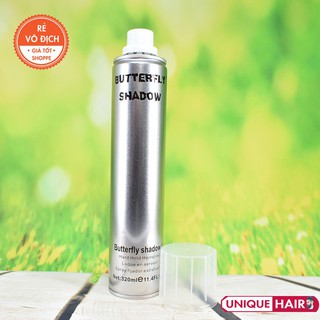 GÔM XỊT TÓC BUTTERFLY SHADOW 320ML