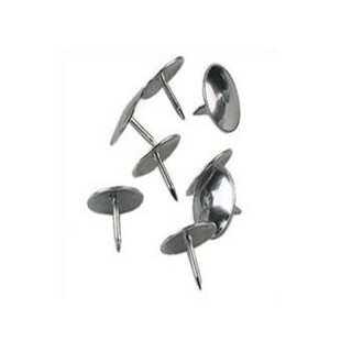 Đinh ghim mũ dù inox sắt Deli. - Văn phòng phẩm Thu Thảo