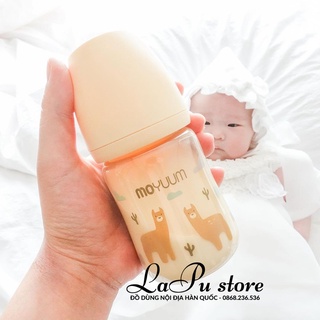 Bình sữa Moyuum Lạc Đà - Llama version size 170ml - 270ml (có sẵn)