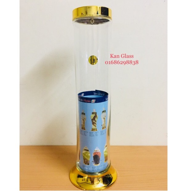 BÌNH NGÂM SÂM 1.48L -  1.8L - BÌNH THỦY TINH