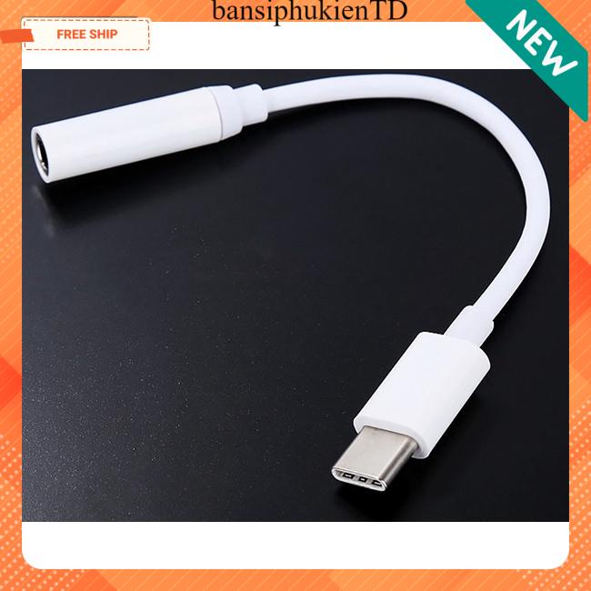 Cáp Chuyển Type C Sang Đầu 3.5 , Jack Chuyển Tai Nghe