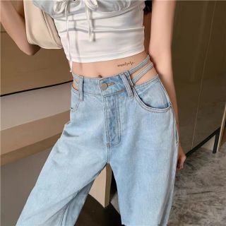 (L105) Quần ống Suông Cách Điệu Hàng Order