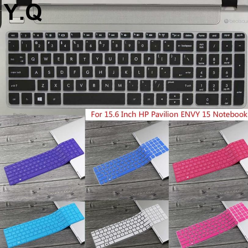 Miếng dán bảo vệ bàn phím máy tính 15.6 Inch HP Pavilion ENVY 15 bằng silicon mềm siêu mỏng