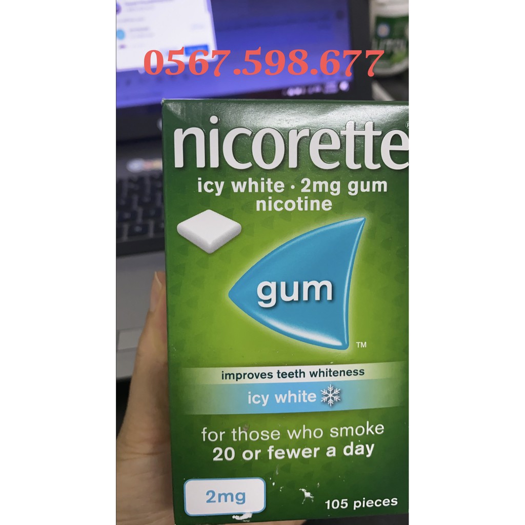 Cai Thuốc Lá ,Thuốc Lá Điện Tử (Kẹo Gum Nhai ) 120k 1 vỉ USA