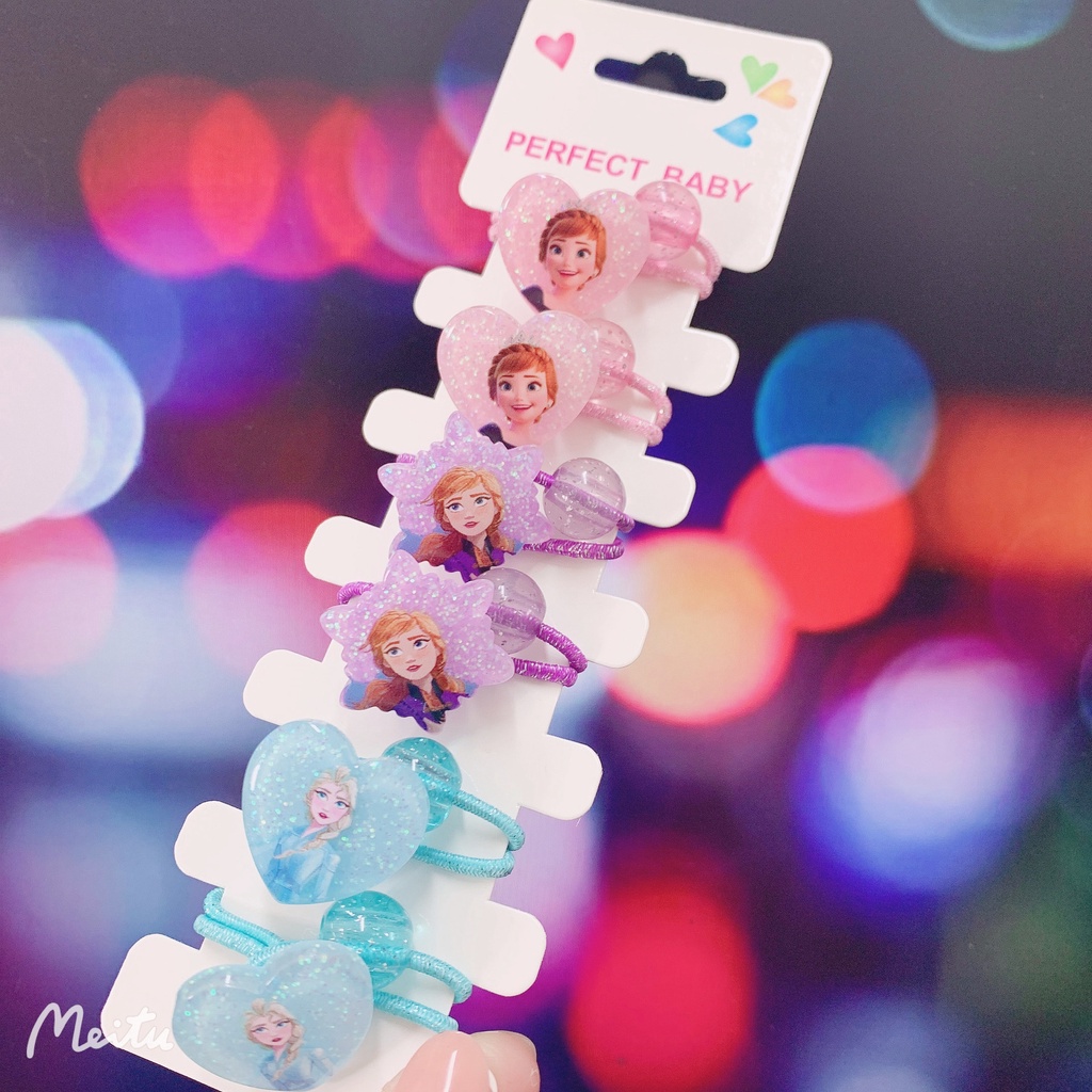DISNEY Kẹp Tóc Hình Ngựa Một Sừng Dễ Thương Cho Bé Gái