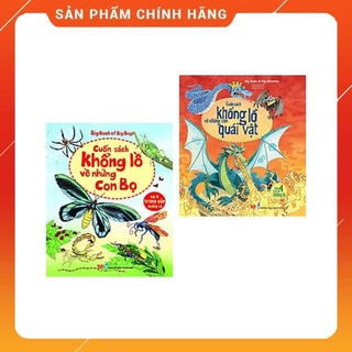 Combo big book cuốn khổng lồ về những con quái vật + con bọ