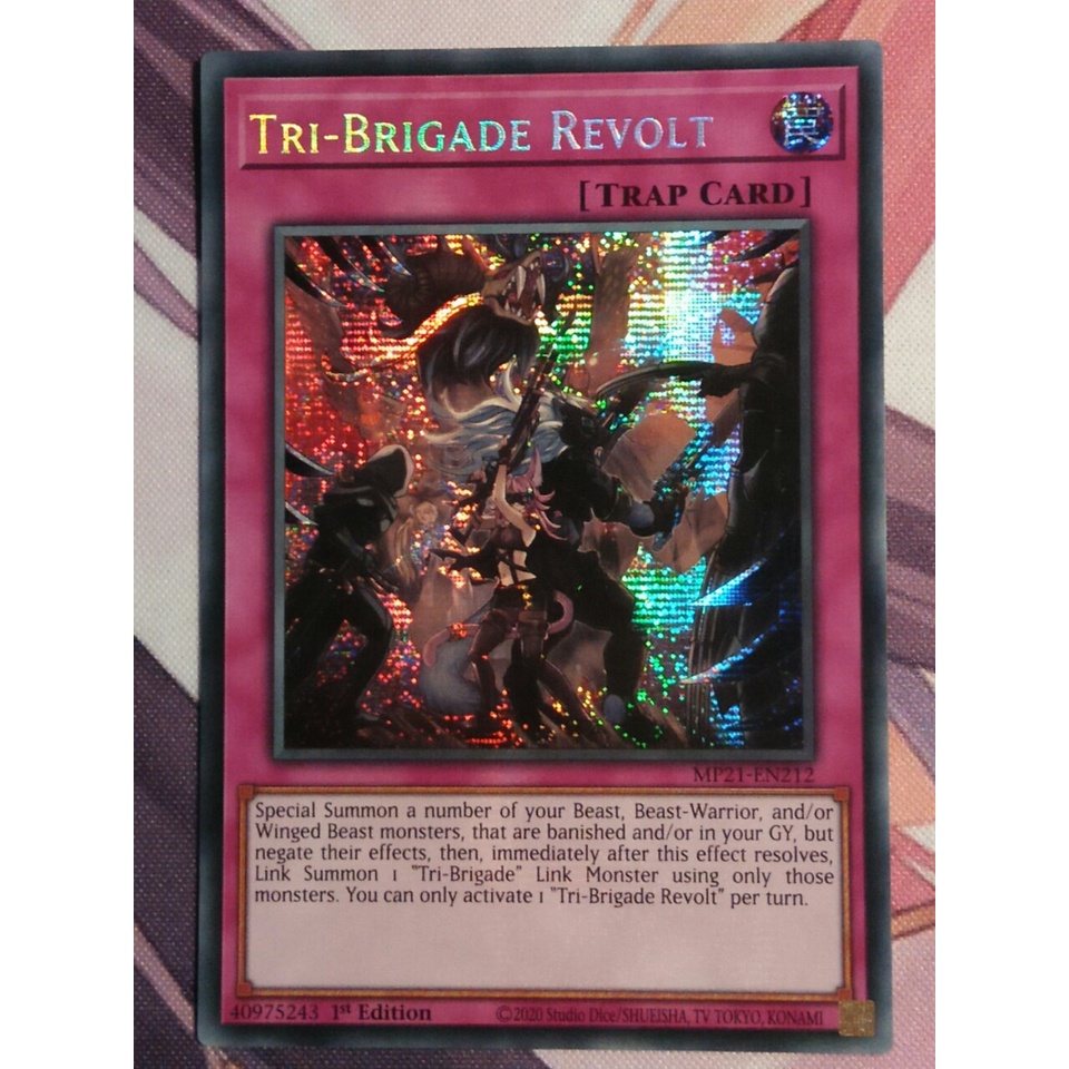Thẻ Bài Yugioh: Tri-Brigade Revolt MP21-EN212