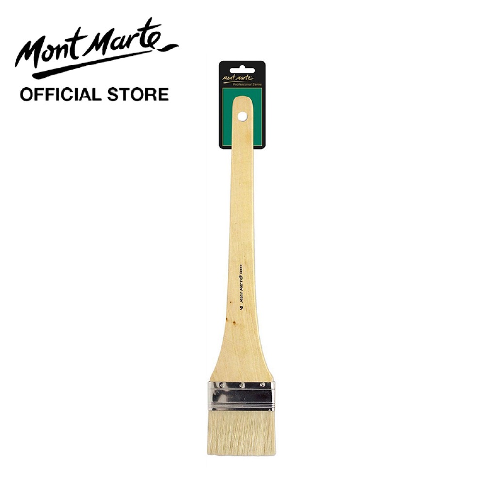 CỌ BẢN LỚN CÁN DÀI LÔNG HEO MONT MARTE (LONG HANDLE GESSO BRUSH)