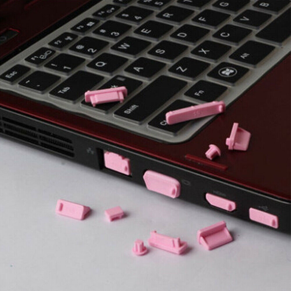 Set 16 nút silicone bịt cổng USB chống bụi cho laptop
