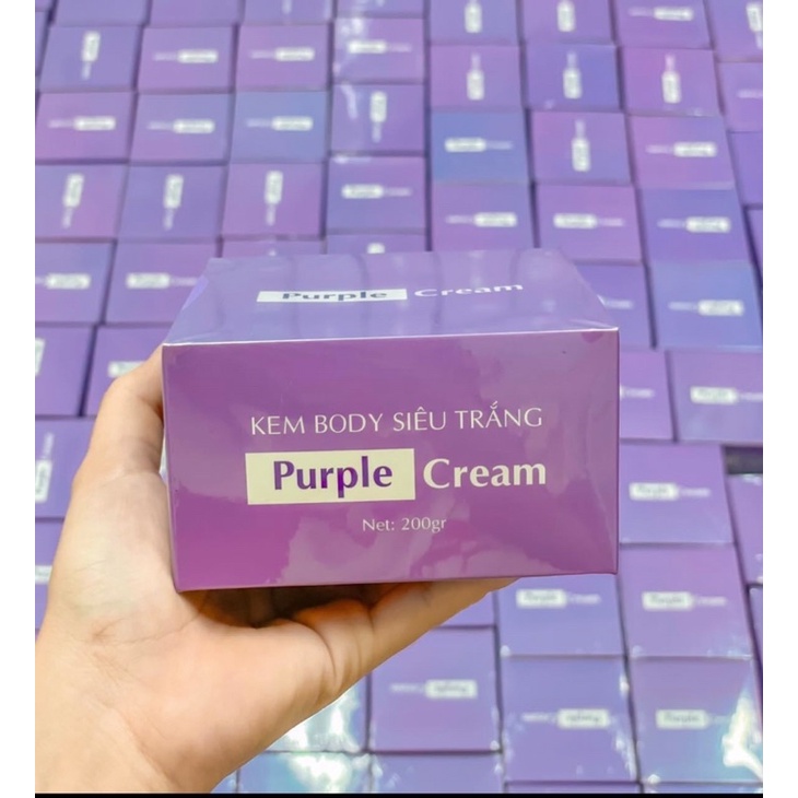 KEM  BODY CỐT TÍM  200Gram