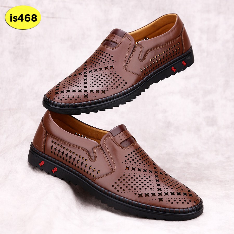 [XẢ HÀNG LẺ SIZE 169K] GIÀY NAM DA BÒ THẬT ISHOESVN SALE TỪ 1 TR XUỐNG CÒN 169K LẺ SIZE