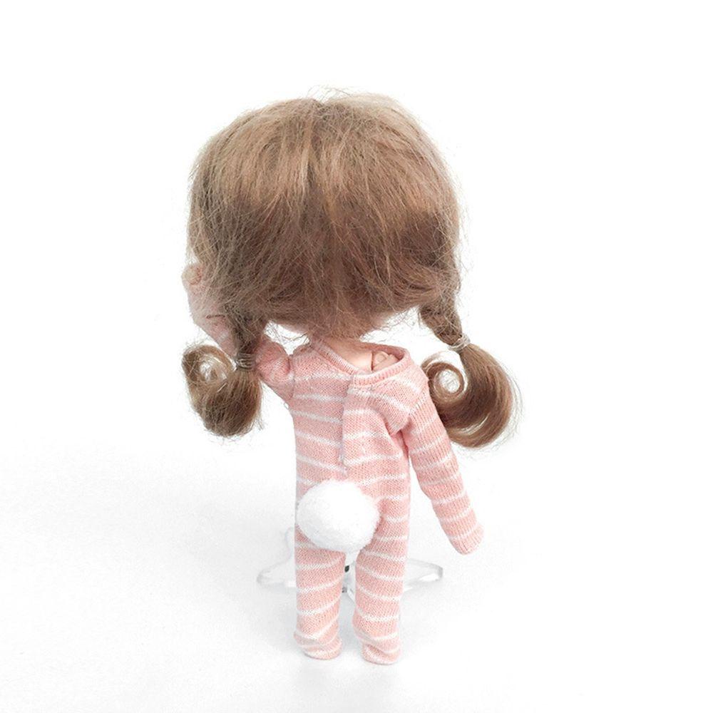 RAINBOW Bộ Quần Áo Ngủ Dễ Thương Dành Cho Búp Bê Tỉ Lệ 1 / 12 Mới