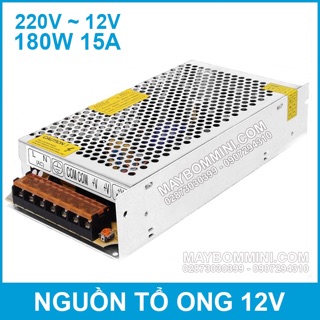 Nguồn tổ ong 12v 15a