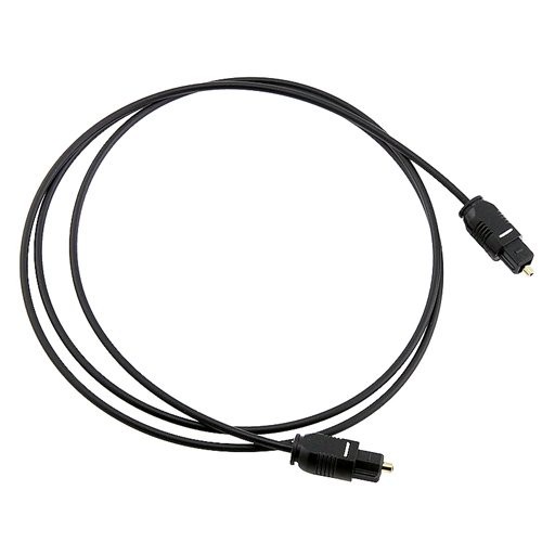 Cáp quang âm thanh 1m toslink optical đen -dc1259