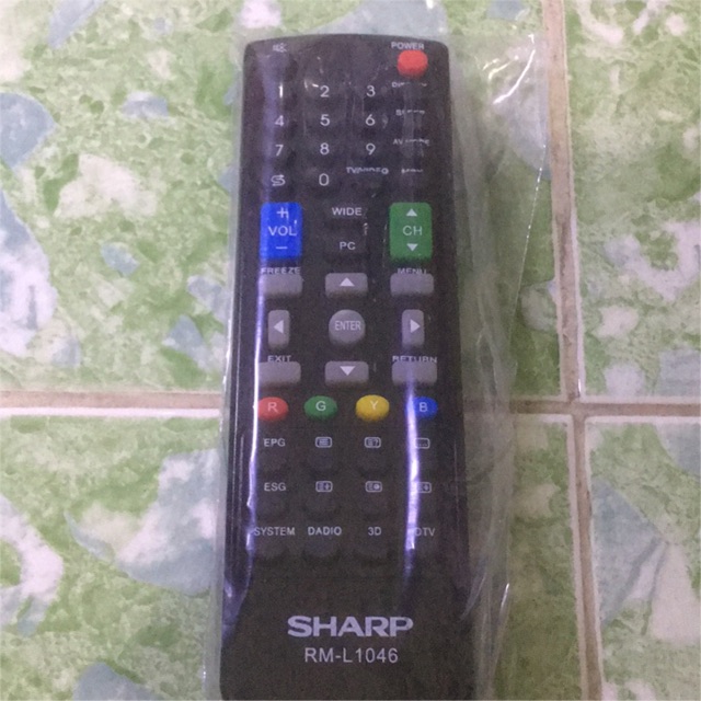 REMOTE ĐIỀU KHIỂN TIVI SHARP LED LCD MỎNG