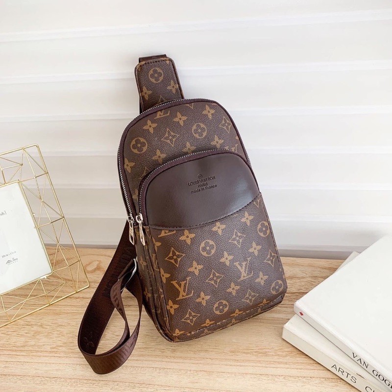 ⚡️ 𝐅𝐑𝐄𝐄 𝐒𝐇𝐈𝐏 ⚡️ Túi Đeo Chéo Nam Lv, Túi Bao Tử Nam Cao Cấp...