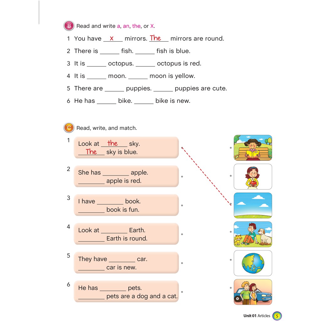 Sách Aha Grammar Bài tập bổ trợ toàn diện ngữ pháp Tiếng Anh lớp 5 theo chủ đề