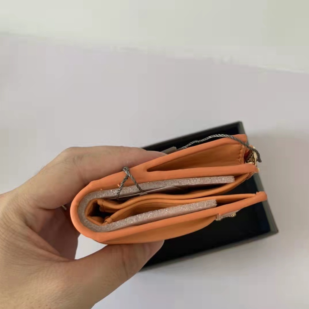 Cnk Ví Phong Cách Mới 10840324 Ví Nữ Mini Dáng Ngắn Đựng Nhiều Thẻ Tiện Lợi