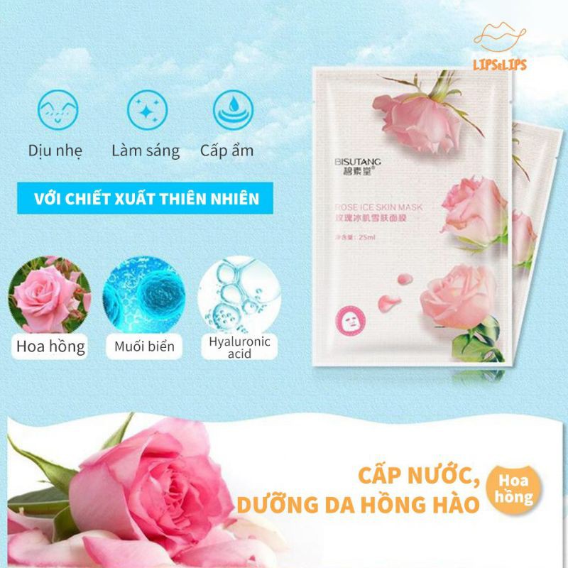 Mặt nạ Bisutang 8 vị trái cây dưỡng trắng da từ thiên nhiên