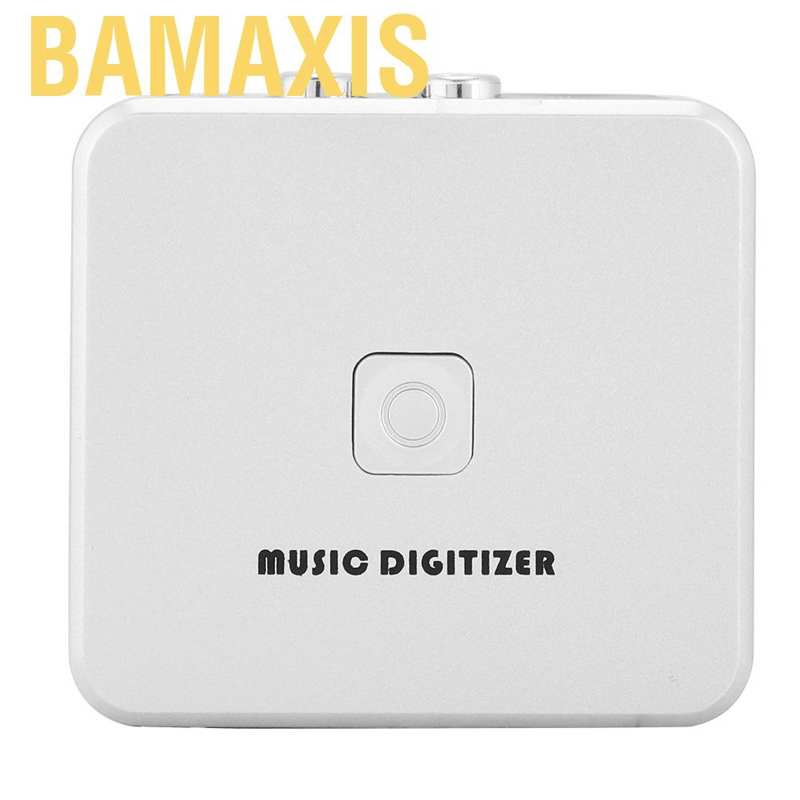 Bamaxis USB Audio Capture Card Music Digitizer HD Player Recorder L/R 3.5 US Plug