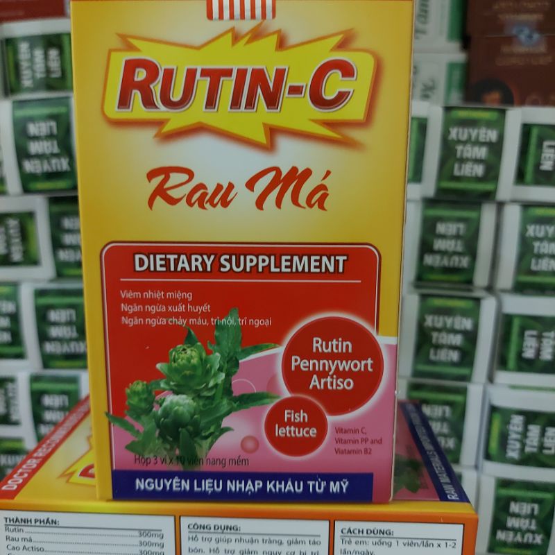 Rutin c rau má hộp 30v | BigBuy360 - bigbuy360.vn