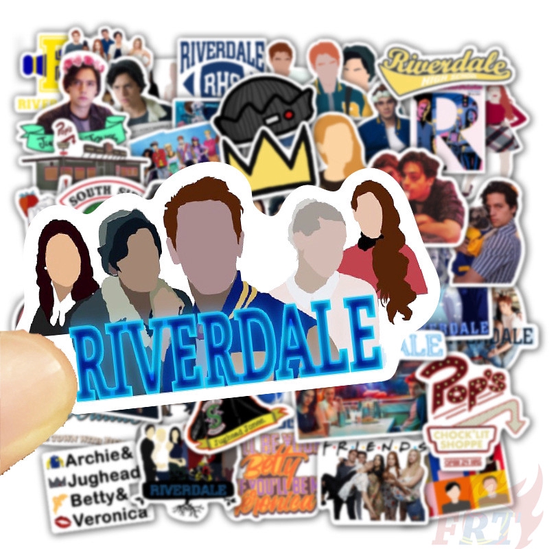 ❉ Riverdale Series 01 Stickers ❉ 50Pcs/Set DIY Fashion Waterproof Doodle Decals Stickers