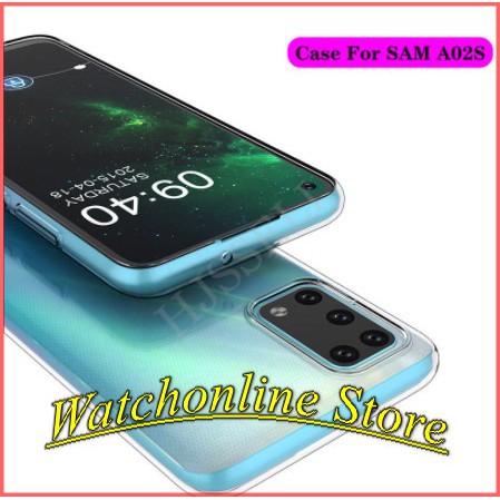Ốp lưng silicon SamSung Galaxy A02s trong suốt loại 1