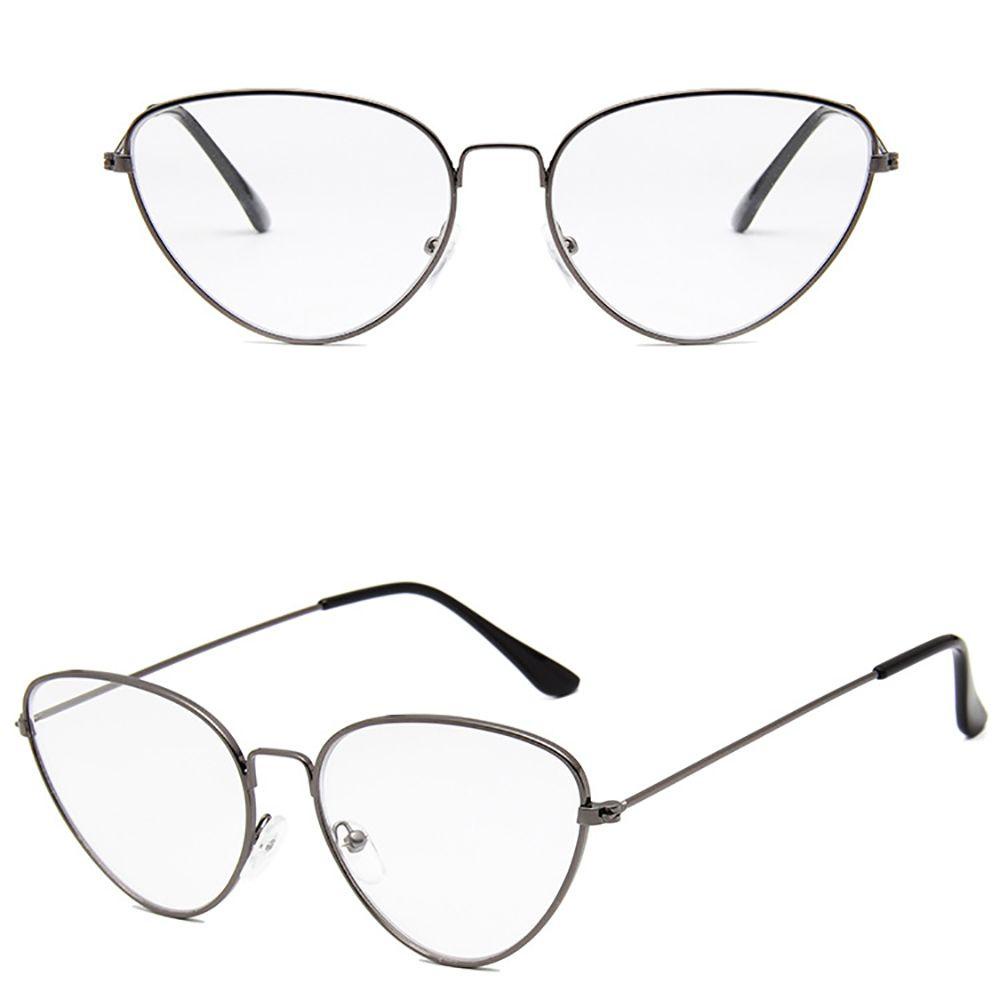 IVORY Kính Mắt Mèo Chống Bức Xạ Gọng Kim Loại Cho Nữ