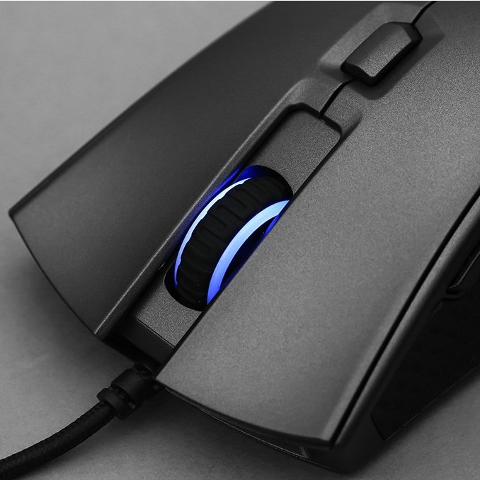 Chuột Có Dây Gaming HyperX Pulsefire FPS Rro RGB Đen 16000 DPI - Hàng chính hãng - BH 12 tháng