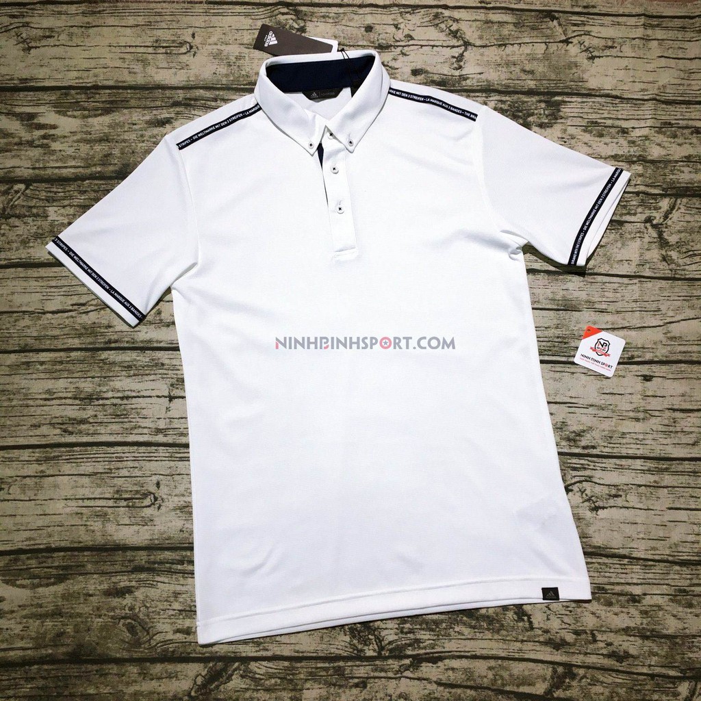 Áo thể thao nam Adidas Golf Adicross Polo Shirt - White DW5797 .