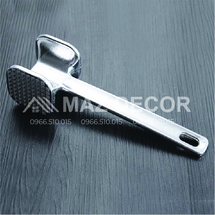 GIÁ SỈ TẠI XƯỞNG Búa đập thịt nhôm đúc Hải phòng đập đá, thịt, hành tỏi sả,... có 2 mặt chống gỉ