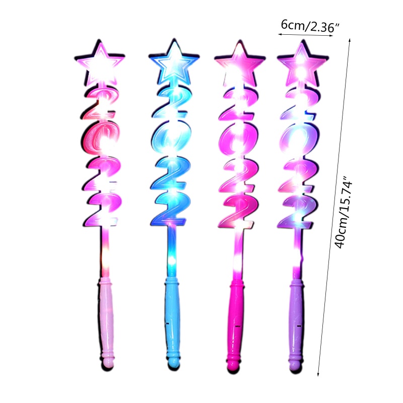 Gậy Phát Sáng Mừng Năm Mới 2022 Dùng Làm Đạo Cụ Chụp Ảnh