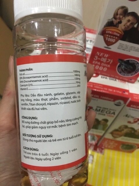 Alaska Omega 3 Bổ Não, Tăng Cường Thị Lực, Giảm Nguy Cơ Mắc Bệnh Tim Mạch