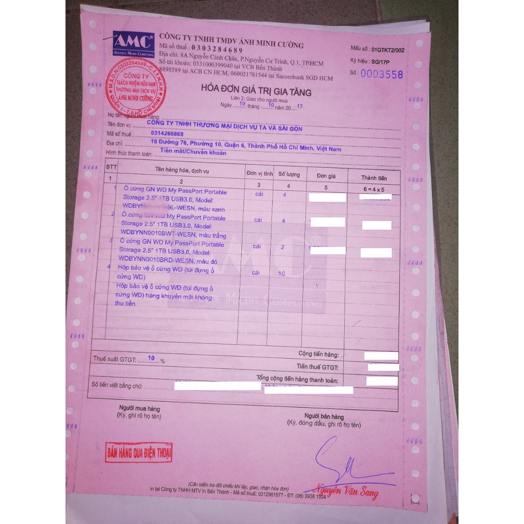 Ổ cứng WD My Passport 2.5 INCH-1TB Portable NEW-Hãng Chính Thức | BigBuy360 - bigbuy360.vn